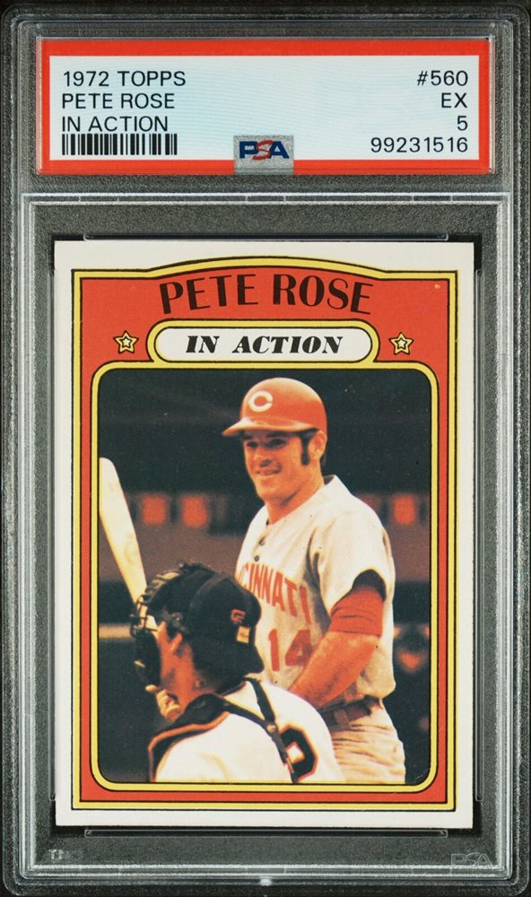 Rosie カード Auction Prices Realized Baseball Cards 1972 TOPPS Pete Rose