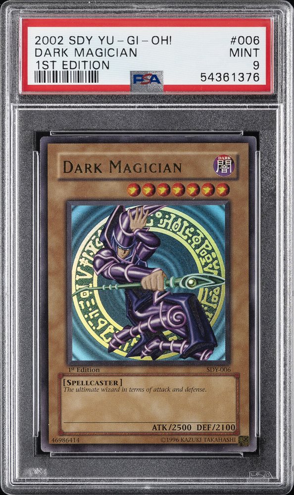 Yu-Gi-Oh! Yugioh Dark Magician English Old Asia SDY-006 1st