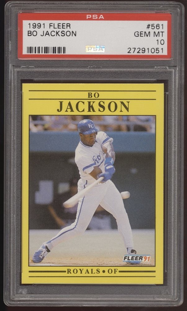 Auction Prices Realized Baseball Cards 1991 Fleer Bo Jackson