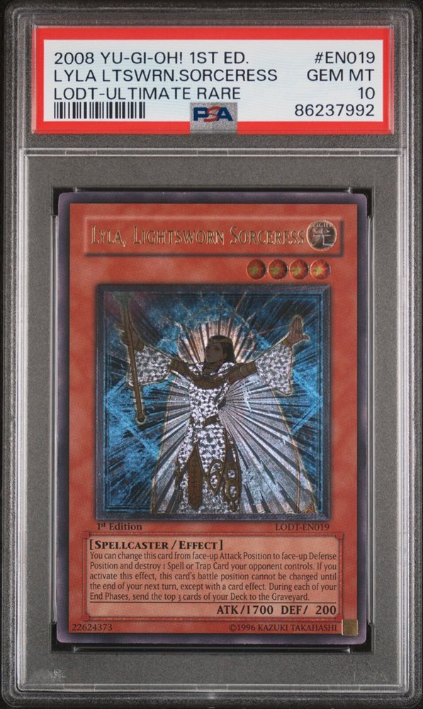 Auction Prices Realized Tcg Cards 2008 YU-GI-OH! LODT-LIGHT