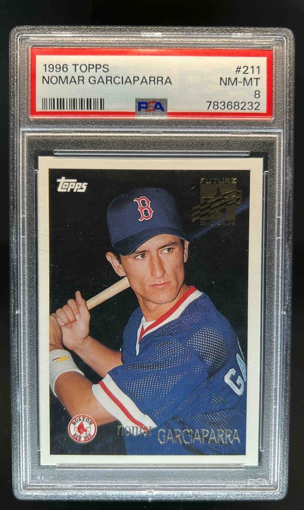 メジャーリーグ　カード　NOMAR GARCIAPARRA Auction Prices Realized Baseball Cards 1996 TOPPS Nomar