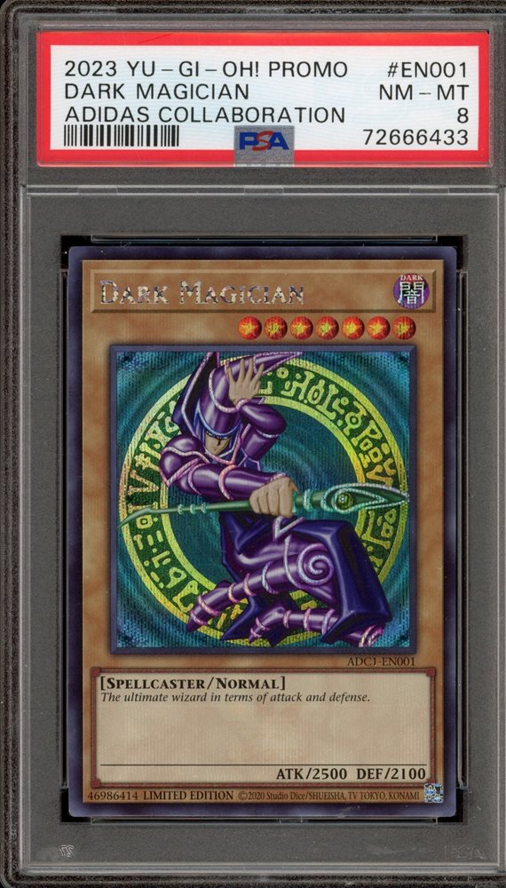 ブラックマジシャン　adidas　psa Auction Prices Realized Tcg Cards 2023 YU-GI-OH! PROMO Dark