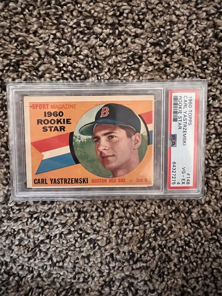 Auction Prices Realized Baseball Cards 1960 Topps Carl Yastrzemski Auction Prices Realized Baseball Cards 1960 Topps Carl Yastrzemski