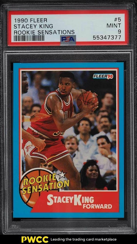 1990 Fleer 27 Stacey King – PSA GEM MT 10 on Goldin Auctions