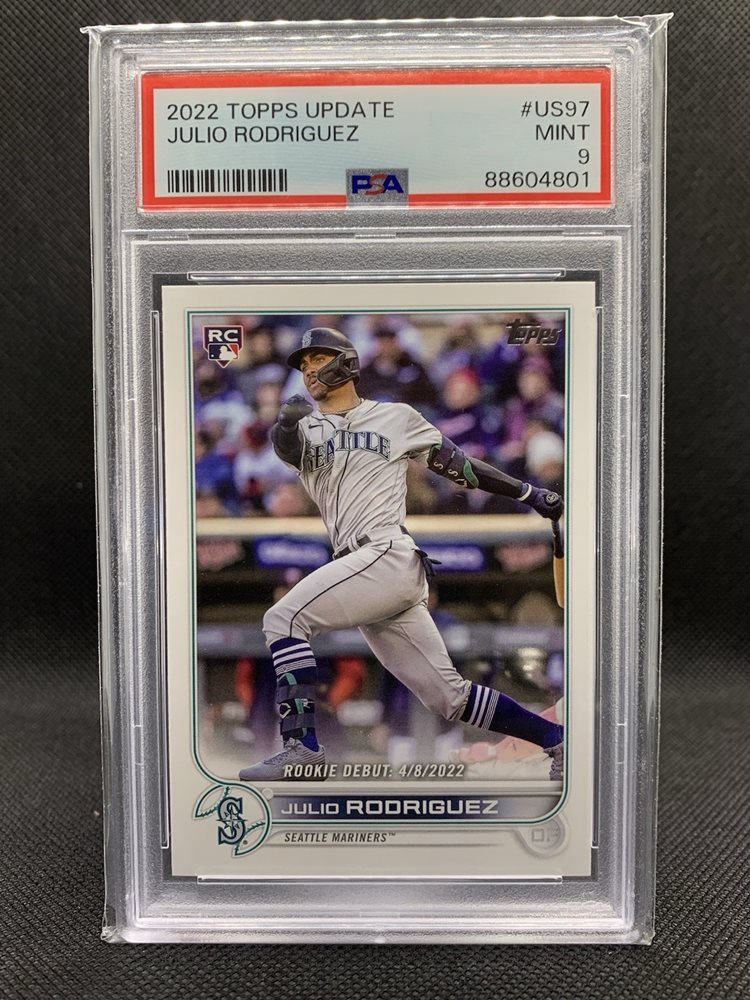 【超希少_PSA10】Julio Rodriguez_RCカード_1桁シリアル 超希少_PSA10】Julio Rodriguez_RCカード_1桁シリアル