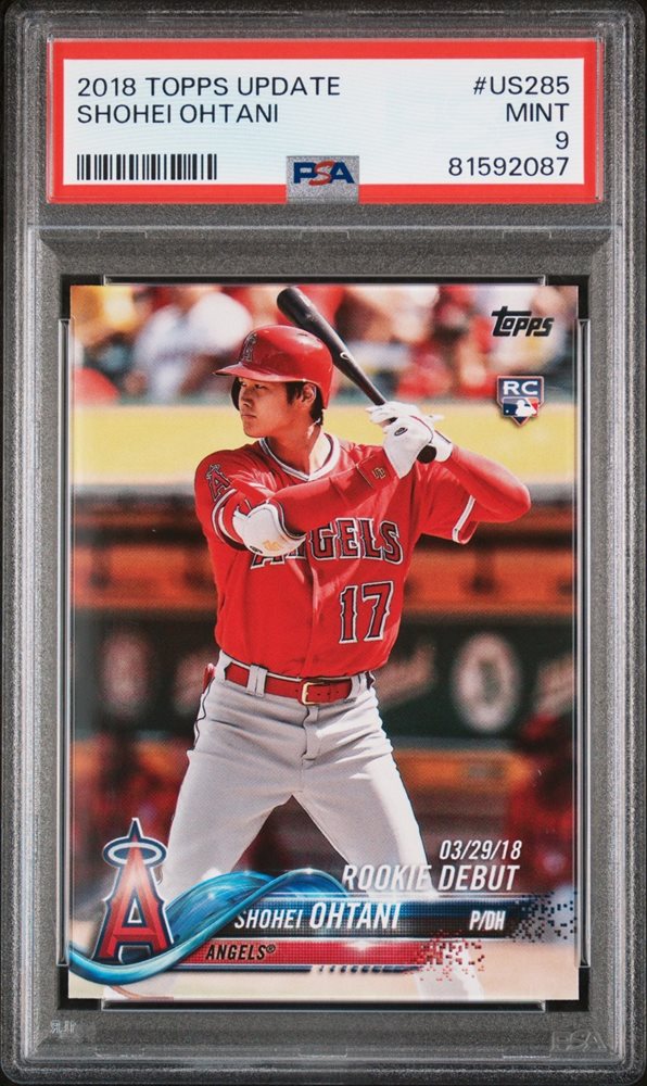 Auction Prices Realized Baseball Cards 2018 TOPPS UPDATE Shohei Ohtani