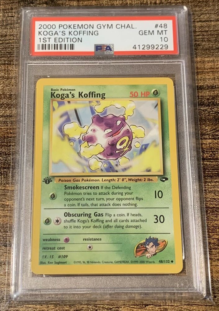 koffing pokemon card price Amazon.com: Pokemon - Koffing 109/165 - Pokemon 151 - Reverse Foil main image 0