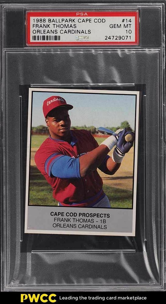 その他 1988 CAPE COD FRANK THOMAS BGS 9.5 GEM その他 1988 CAPE COD FRANK THOMAS BGS 9.5 GEM 1988 Cape Cod