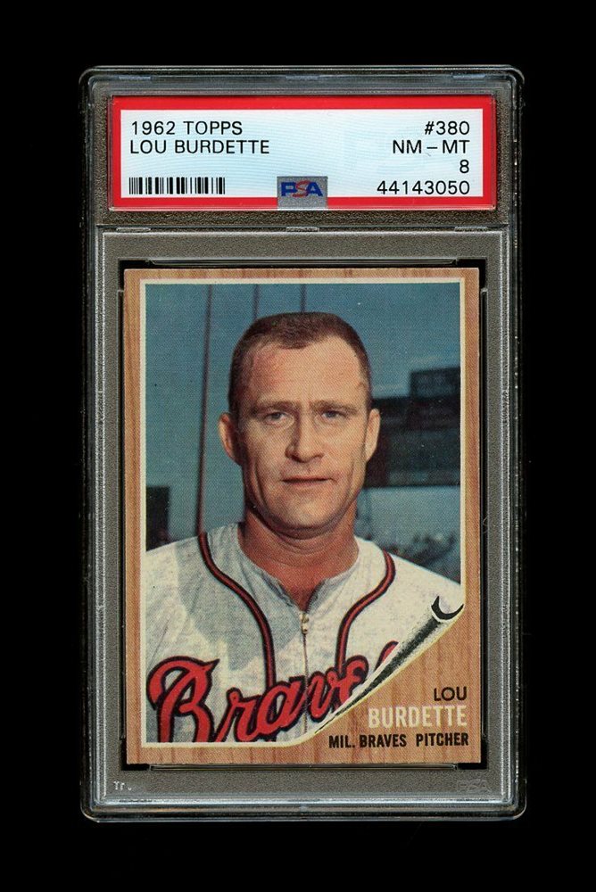 Auction Prices Realized Baseball Cards 1962 Topps Lou Burdette