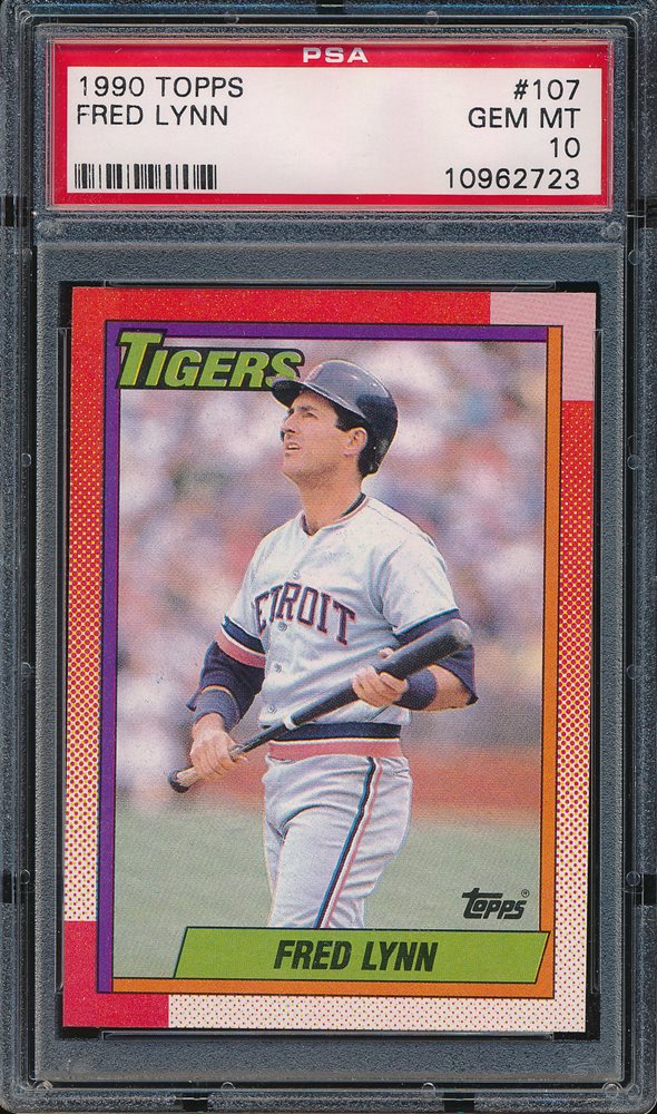 Auction Prices Realized Baseball Cards 1990 Topps Fred Lynn