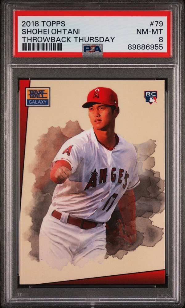 2018 TOPPS THROWBACK THURSDAY 大谷翔平 RC rc