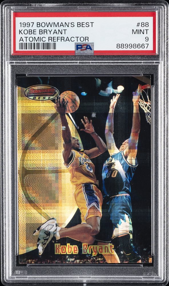 Auction Prices Realized Basketball Cards 1997 BOWMAN'S BEST Kobe