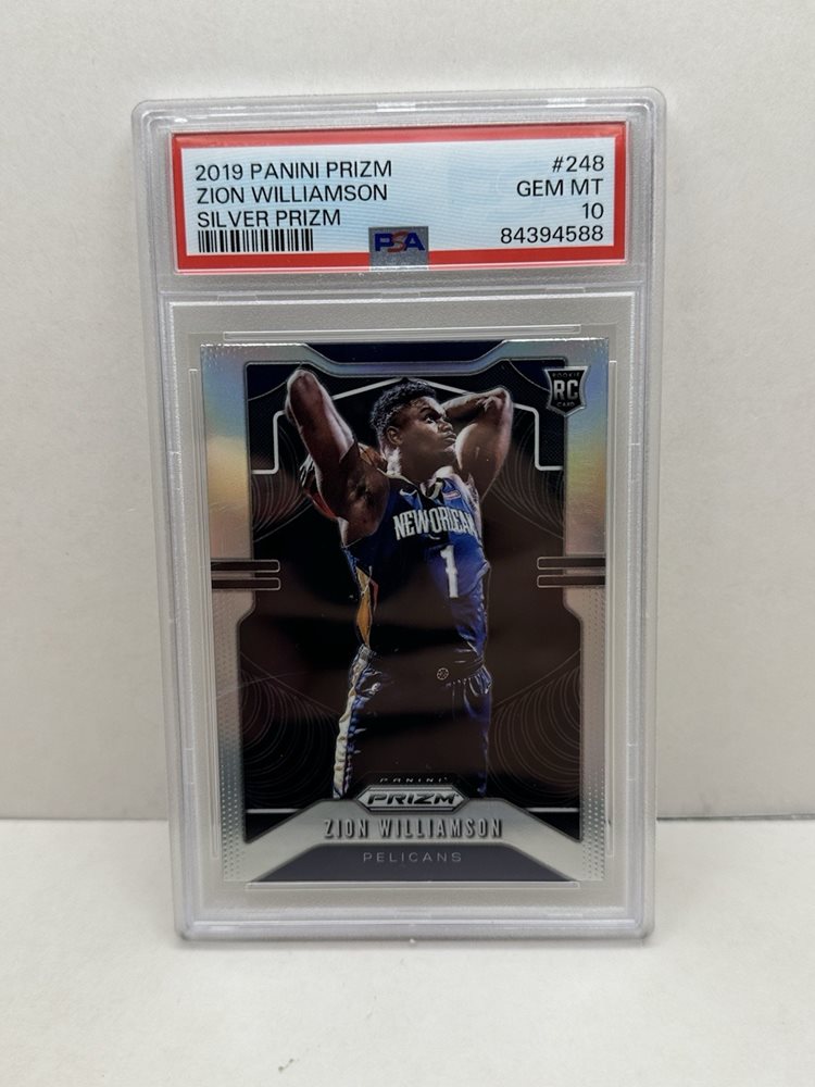 2019セレクト ザイオンウィリアムソン シルバープリズムルーキーカードPSA9 Auction Prices Realized Basketball Cards 2019 PANINI PRIZM