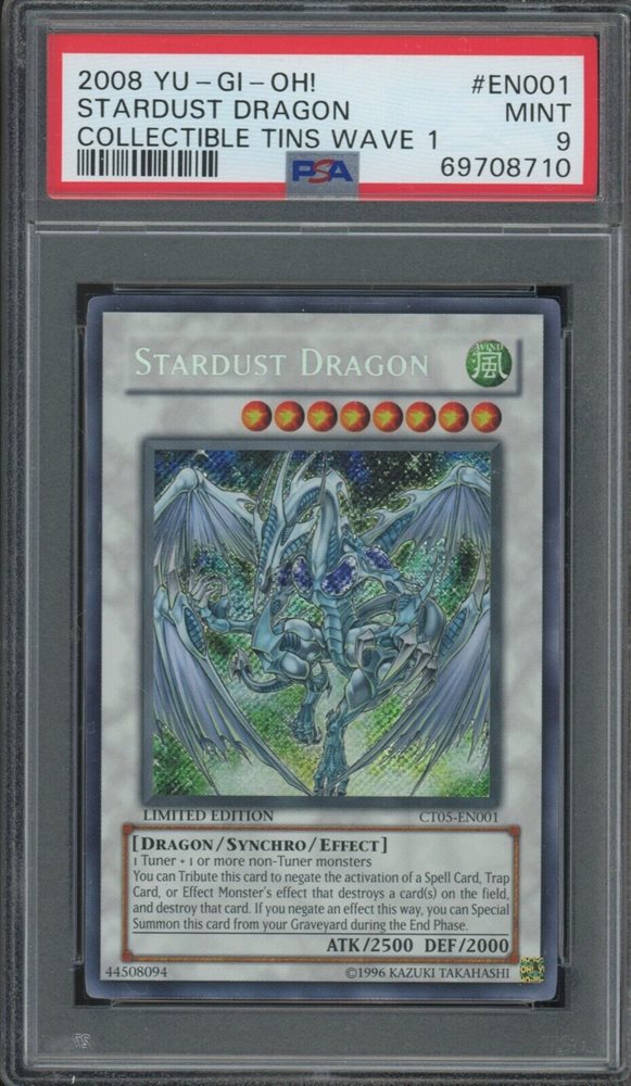 遊戯王 - PSA 9 STARDUST DRAGON CR 1st　遊戯王　北米英語版 PSA 9 STARDUST DRAGON CR 1st 遊戯王 北米英語版