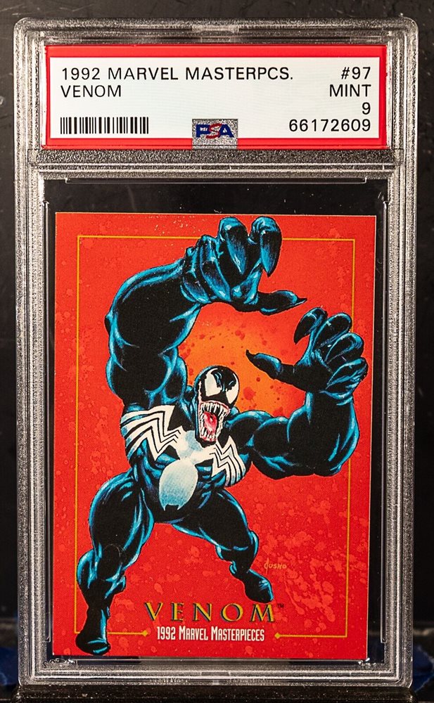 ヴァイスシュバルツ　marvel PSA10  ヴェノム　SP ZD TOYS マーベル クラシックヴェノム 9インチ MARVEL VENOM