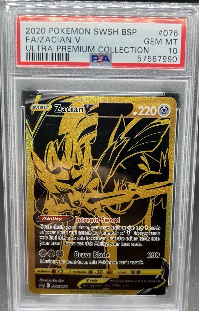Auction Prices Realized Tcg Cards 2020 POKEMON SWSH BLACK