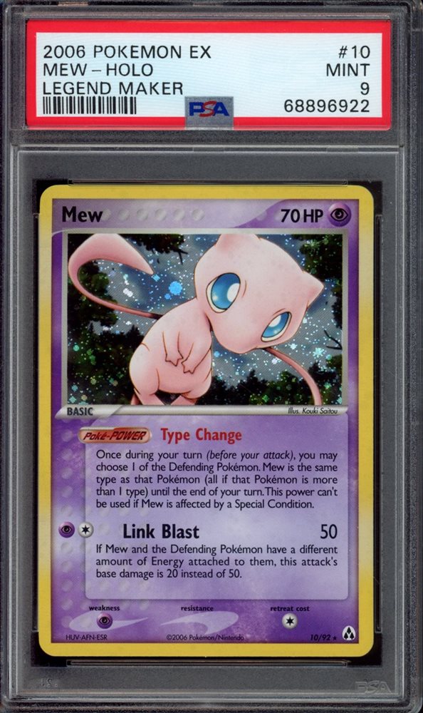 Auction Prices Realized Tcg Cards 2006 POKEMON EX LEGEND