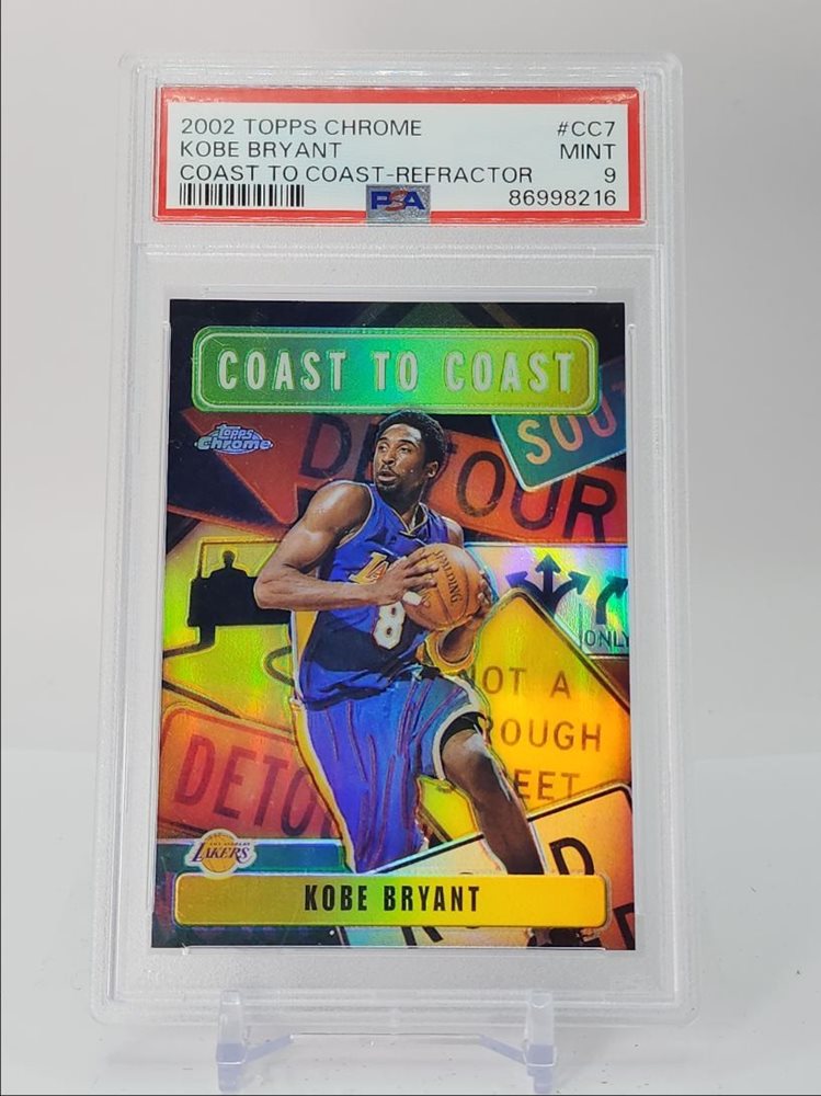 その他 Kobe Bryant Coast to Coast 2002 TOPPS CHROME CC7 KOBE BRYANT COAST-TO-COAST PRISTINE