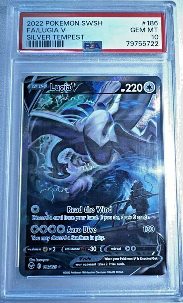 lugia pokemon card value 2022 Amazon.com: Pokemon - Lugia ex 017/034 CLV main image 0