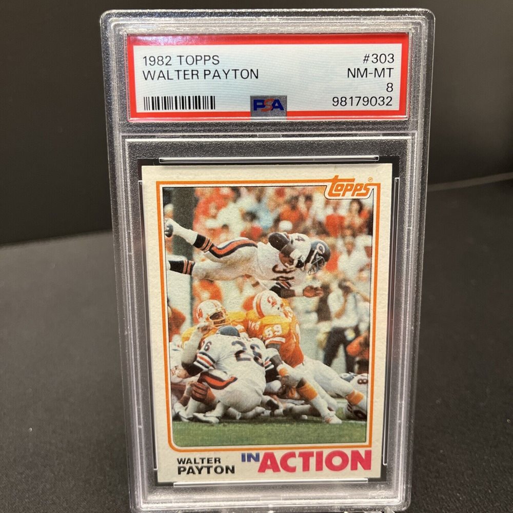 Auction Prices Realized Football Cards 1982 TOPPS Walter Payton