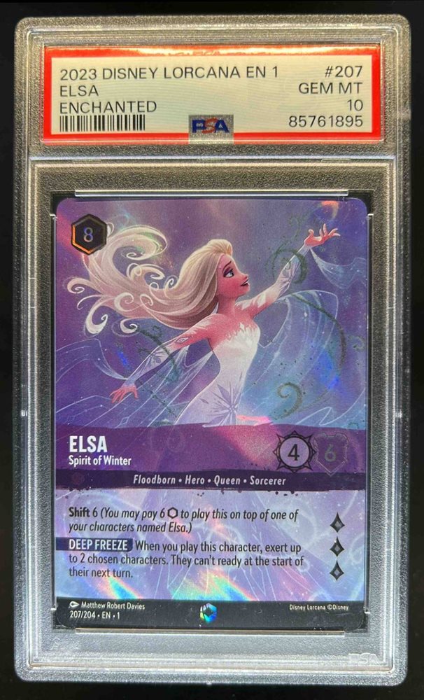 エンチャンテッド エルサ PSA10 PSA 10 GEM MINT Elsa Spirit of