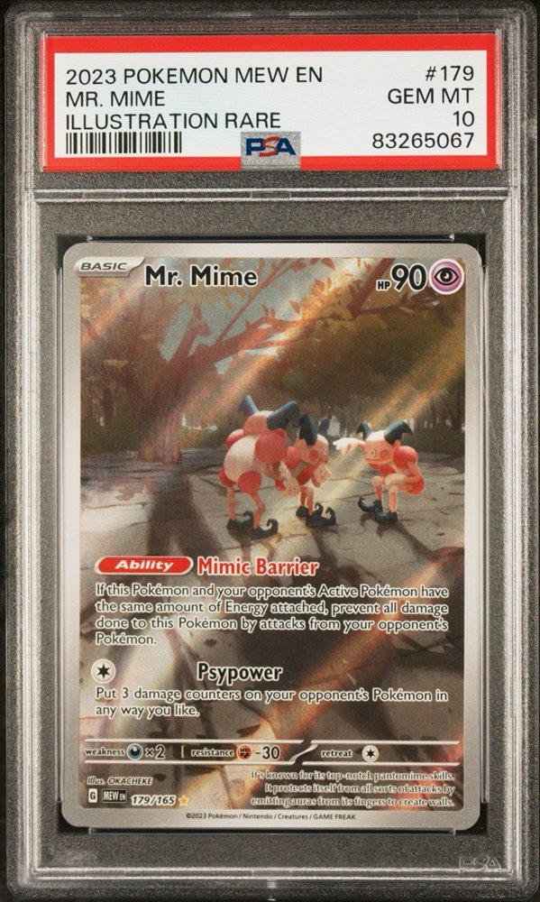 Auction Prices Realized Tcg Cards 2023 POKEMON MEW EN-151 Mr