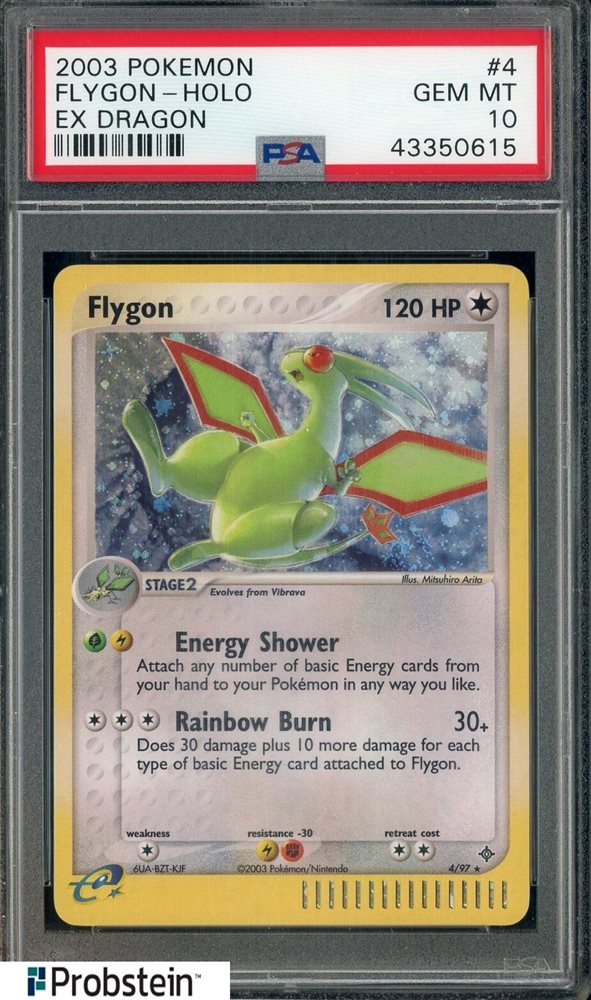 フライゴンex flygon psa10 pokemon 2005 Auction Prices Realized Tcg Cards 2003 POKEMON EX DRAGON