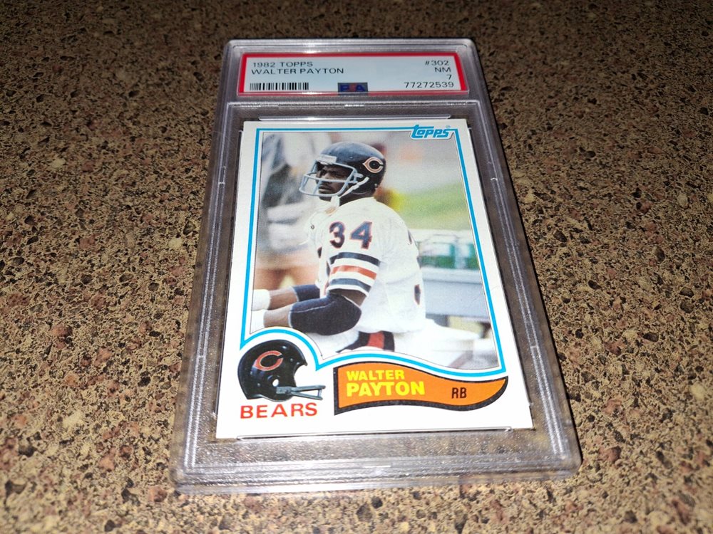 1982 Topps Walter Payton | PSA CardFacts®