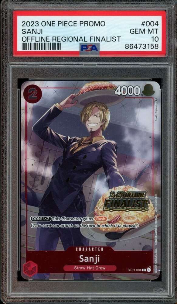 【期間限定値下】SANJI no OYATSU 4点セット Auction Prices Realized Tcg Cards 2023 ONE PIECE PROMOS Sanji
