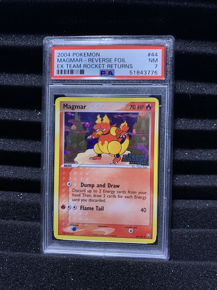 magmar ex pokemon card Holo Logo - Legend Maker Pokmon 21/92 ex has been Knocked Out eBay Auction Item 274649553905 TCG
