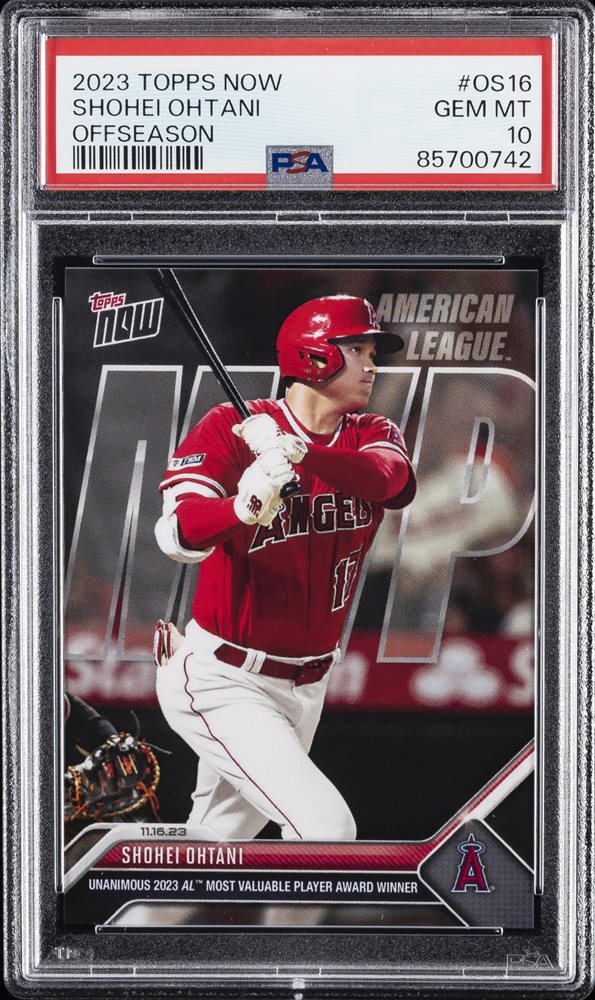 PSA10  topps now 2023 #647 ohtani 大谷翔平 PSA10 topps now 2023 #647 ohtani 大谷翔平