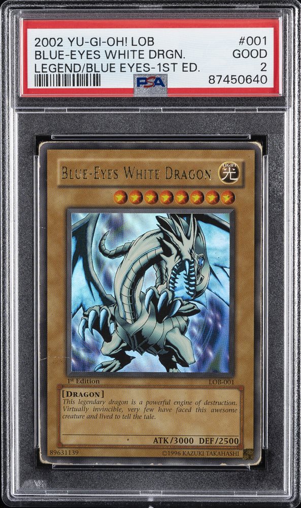 Auction Prices Realized Tcg Cards 2002 YU-GI-OH! LOB-LEGEND