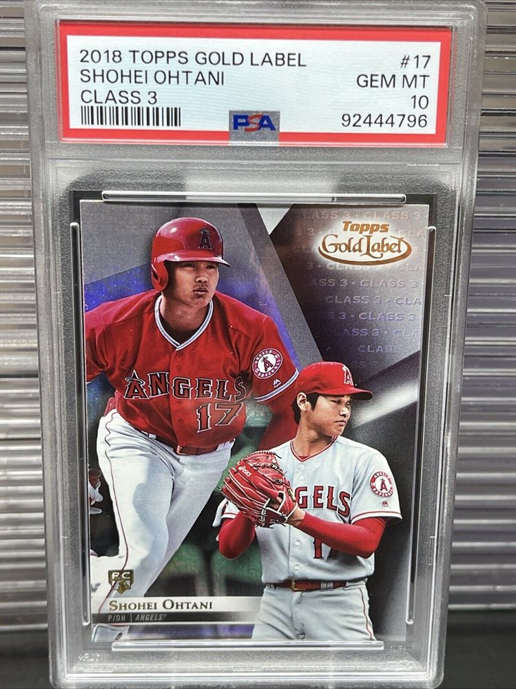ゲームセンター・ゲームカード Topps Rookie Shohei Ohtani Gold PSA WBC Shohei Ohtani 10 Graded Baseball Sports Trading Cards