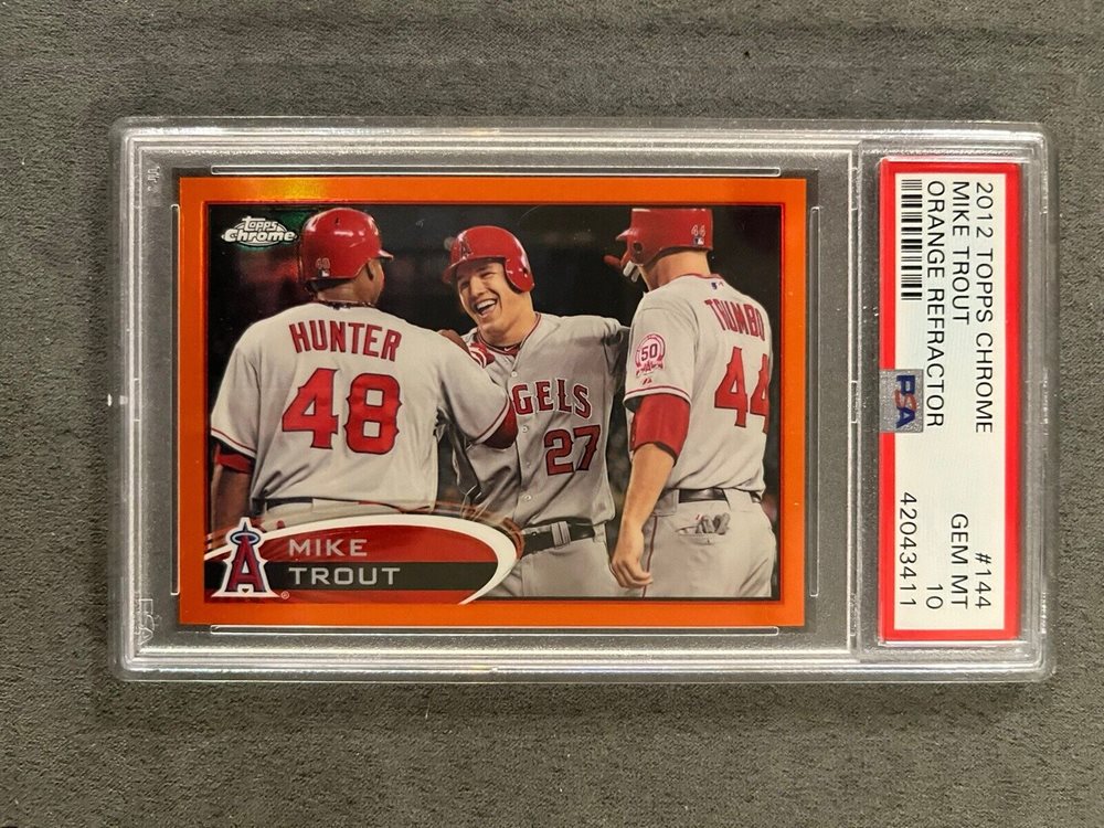 2012 Topps Chrome Mike Trout 10枚限定直筆サイン Auction Prices Realized Baseball Cards 2012 TOPPS CHROME