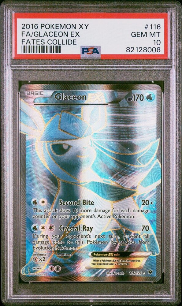 グレイシアEX FA 2016 PSA 10 eBay Auction Item 315981656158 Tcg Cards 2016 Pokemon Xy Fates Collide
