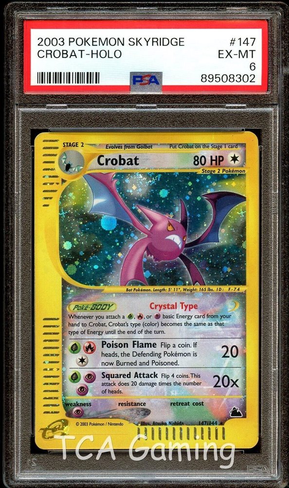 PSA4 Crobat Skyridge #147 クロバット英語版