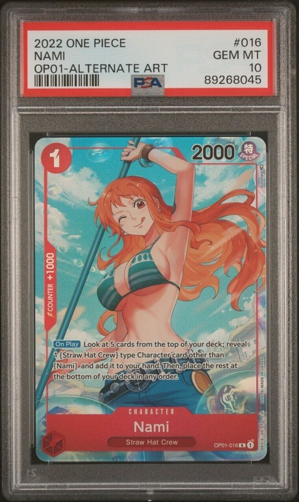 Auction Prices Realized Tcg Cards 2022 ONE PIECE OP01