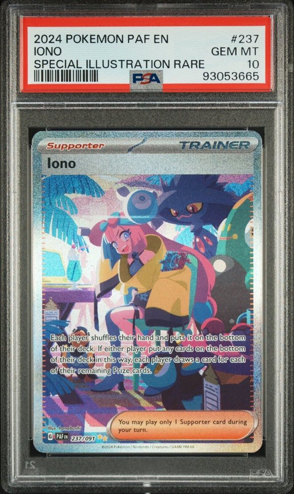 2024 ポケモンカード Iono #124 PSA8 Iono #124 Prices | Pokemon Promo | Pokemon Cards