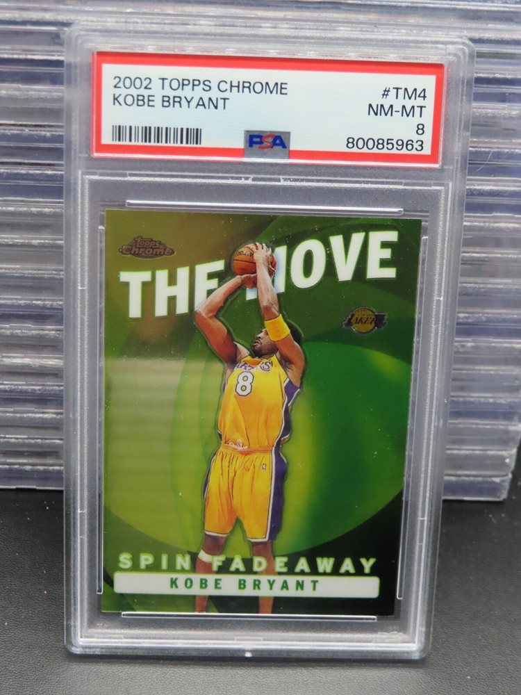 Kobe Bryant Topps chrome 2002 NBA 2002-03 Topps Chrome Coast