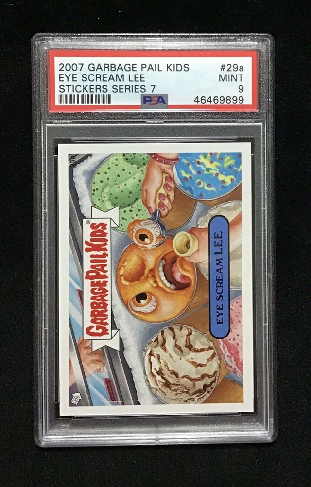 2007 Topps Garbage Pail Kids Stickers Series 7 #29a Eye Scream Lee front