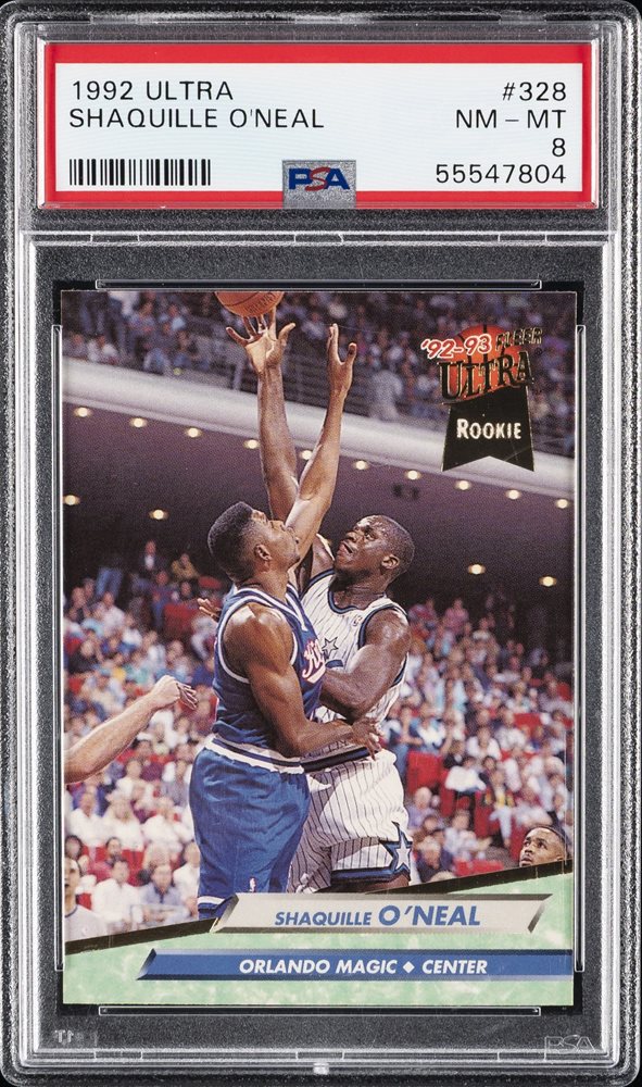 バスケットボール #4 Shaquille O'Neal (PSA 7 NM) Auction Prices Realized Basketball Cards 1992 ULTRA
