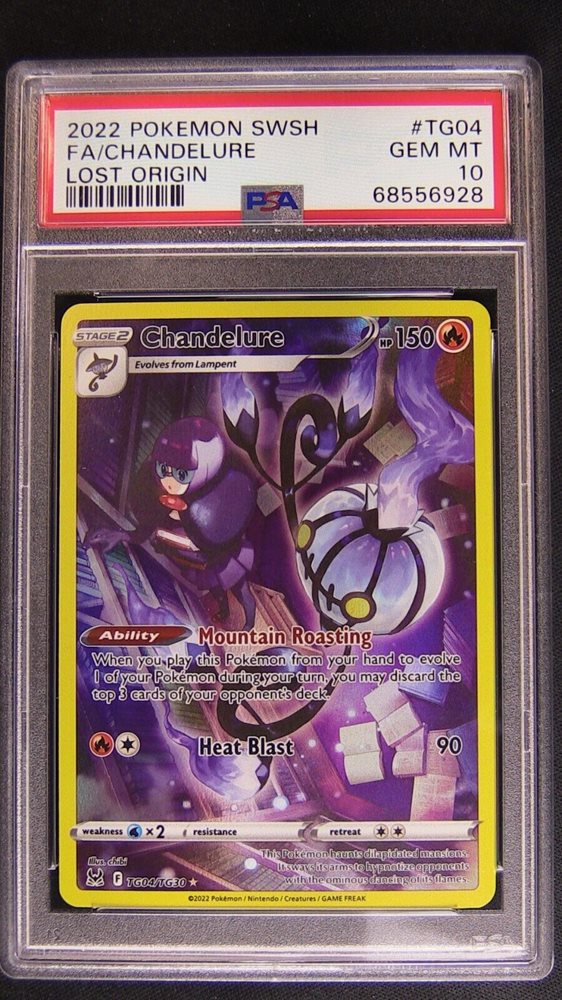 chandelure pokemon card price Tyranitar V 158/264 Fusion Strike Full Art Ultra Rare Pokemon Card Nea
