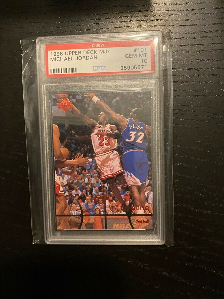 1998レア/100枚限定PSA MICHAEL JORDAN MJx LIVE Michael Jordan 1998 Upper Deck MJx #26 Live /100 Price Guide