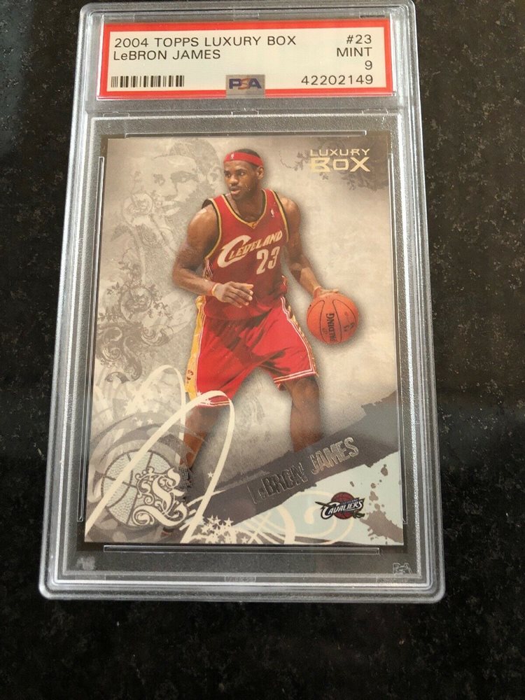 2004 topps lebron james