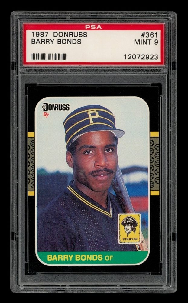 Auction Prices Realized Baseball Cards 1987 DONRUSS Barry Bonds