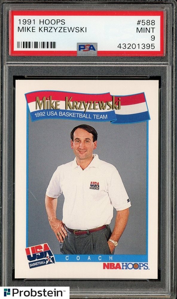 Auction Prices Realized Basketball Cards 1991 HOOPS Mike
