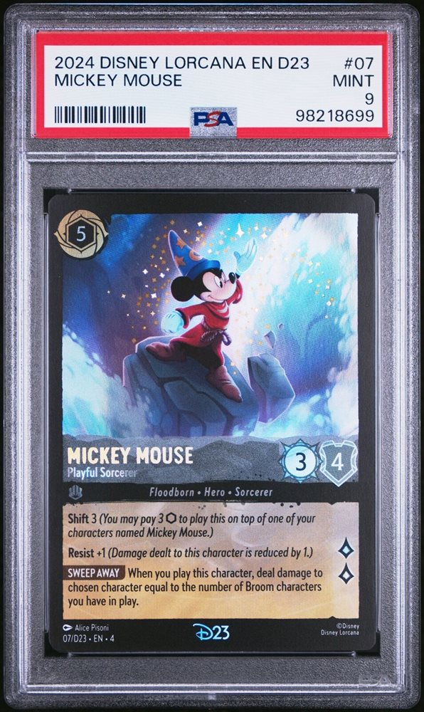 Disney ディズニー ロルカナ ミッキー D23 限定プロモ / PSA10 PSA10 Disney ディズニー ロルカナ ミッキー D23 限定プロモ