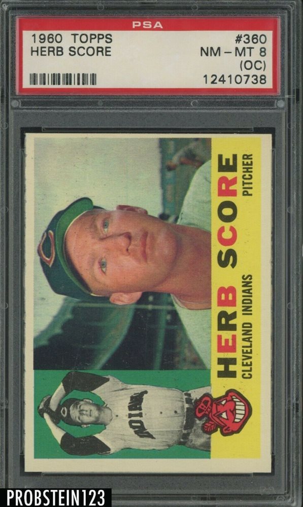 Auction Prices Realized Baseball Cards 1960 TOPPS Herb Score