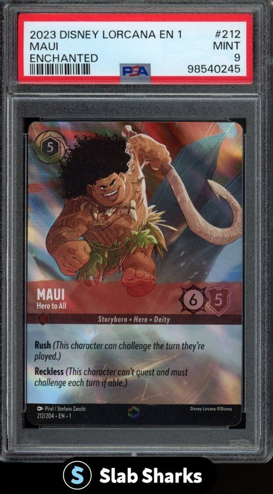 PSA 9】ロルカナ マウイ みんなの英雄 PSA 9】ロルカナ マウイ