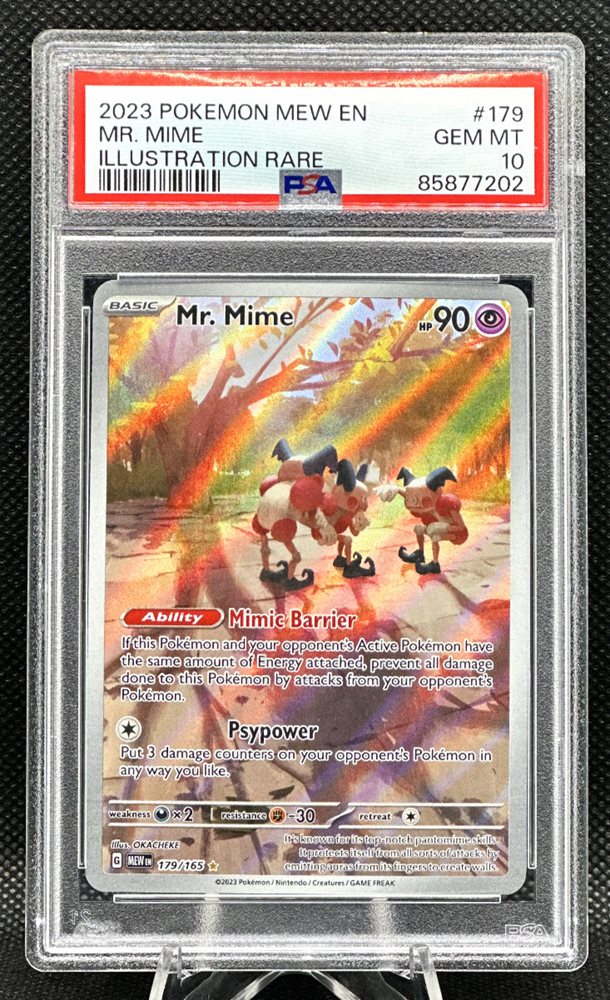 Mr. Mime 2023 バリヤード マスボミラー　PSA 10 Mr. Mime 2023 バリヤード マスボミラー PSA 10 - メルカリ
